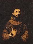 Jusepe de Ribera St.Francis oil on canvas